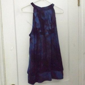 Lane Bryant 18/20 Sleeveless Top Blue & Purple